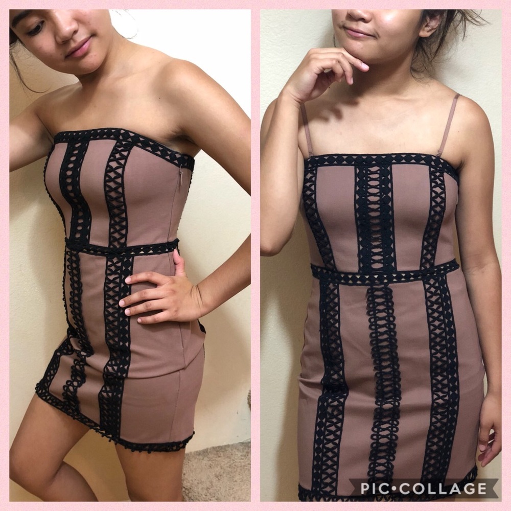 JR. FREE PEOPLE MAUVE PARTY DRESS